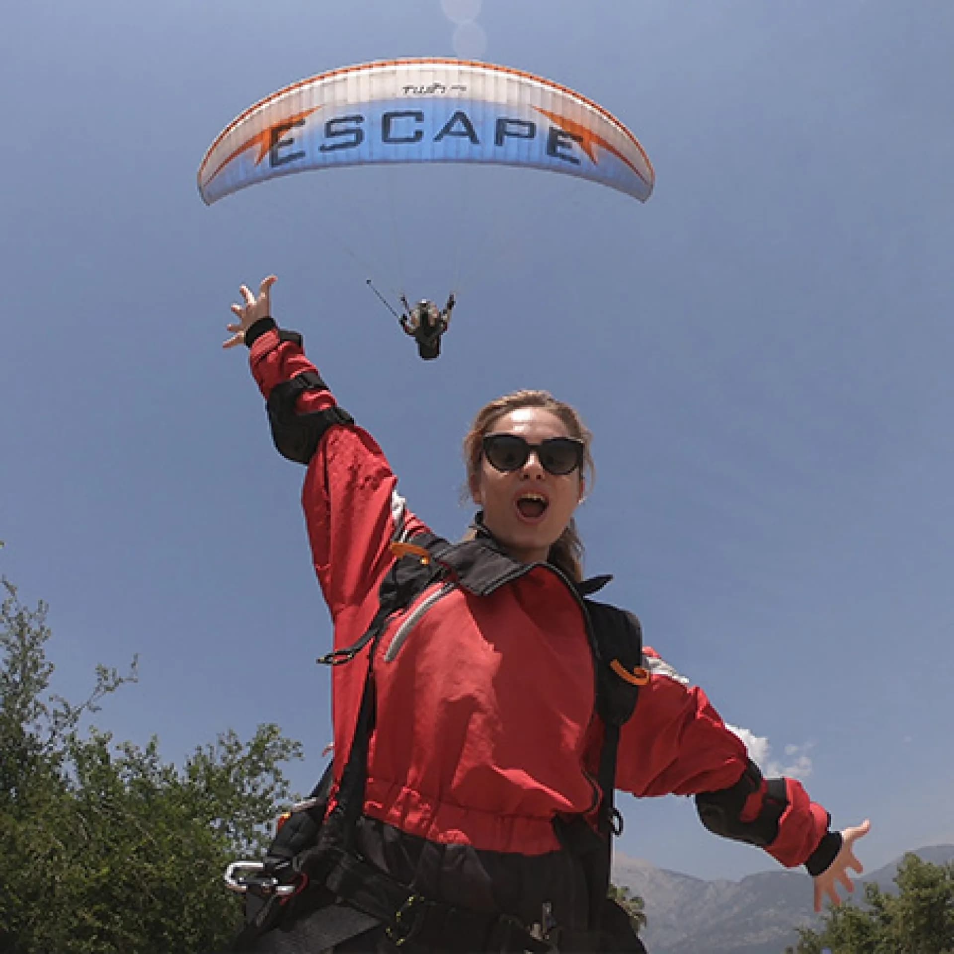Tahtalı 2365m yamaç paraşütü tandem uçuş 2